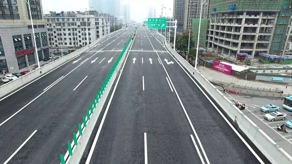 湘江電纜合作萬家麗高架橋，低壓電力電纜顯實力