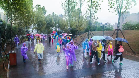 公益在路上，環(huán)保在心中！湘江電纜贊助并參與2016年綠行家20公里公益徒步籌款